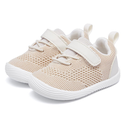 MORENDL Toddler Sneakers Baby Boys & Girls Barefoot Shoes Lightweight Breathable Walking Running Tennis Athletic Sport Shoes