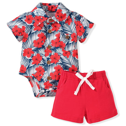 Baby Boy Hawaiian Outfit