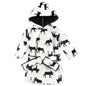 Hudson Baby Unisex BabyMink with Faux Fur Lining Pool and Beach Robe Cover-ups