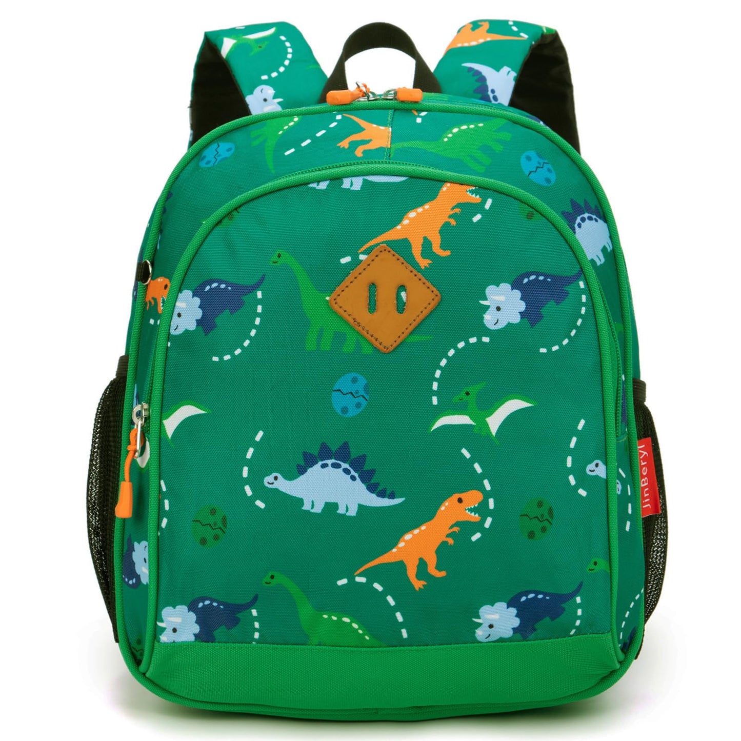 Toddler Backpack for Boys, 12 Inch Kids Dinosaur Backpack for Preschool or Kindergarten, Black