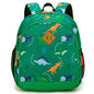 Toddler Backpack for Boys, 12 Inch Kids Dinosaur Backpack for Preschool or Kindergarten, Black