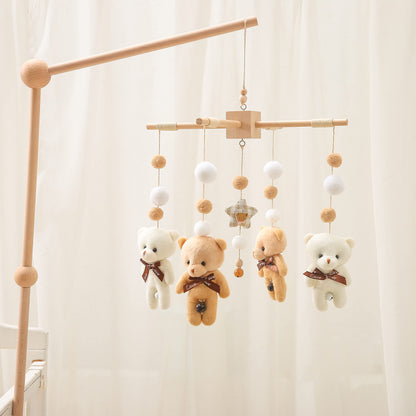Baby Crib Mobile for Boys Girls| Boho Nursery Mobile| Gender Neutral Hand-Crocheted Mobile| Ceiling Mobile - Stars, Clouds, Moon