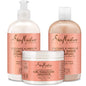 SheaMoisture Coconut & Hibiscus Curl & Shine Bundle – Shampoo, Conditioner + Curl Enhancing Smoothie for Curly Hair Care