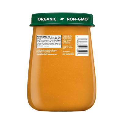 Beech-Nut Organics Stage 2 Organic Baby Food, Mango & Carrot, 4oz Jar (10 Pack)