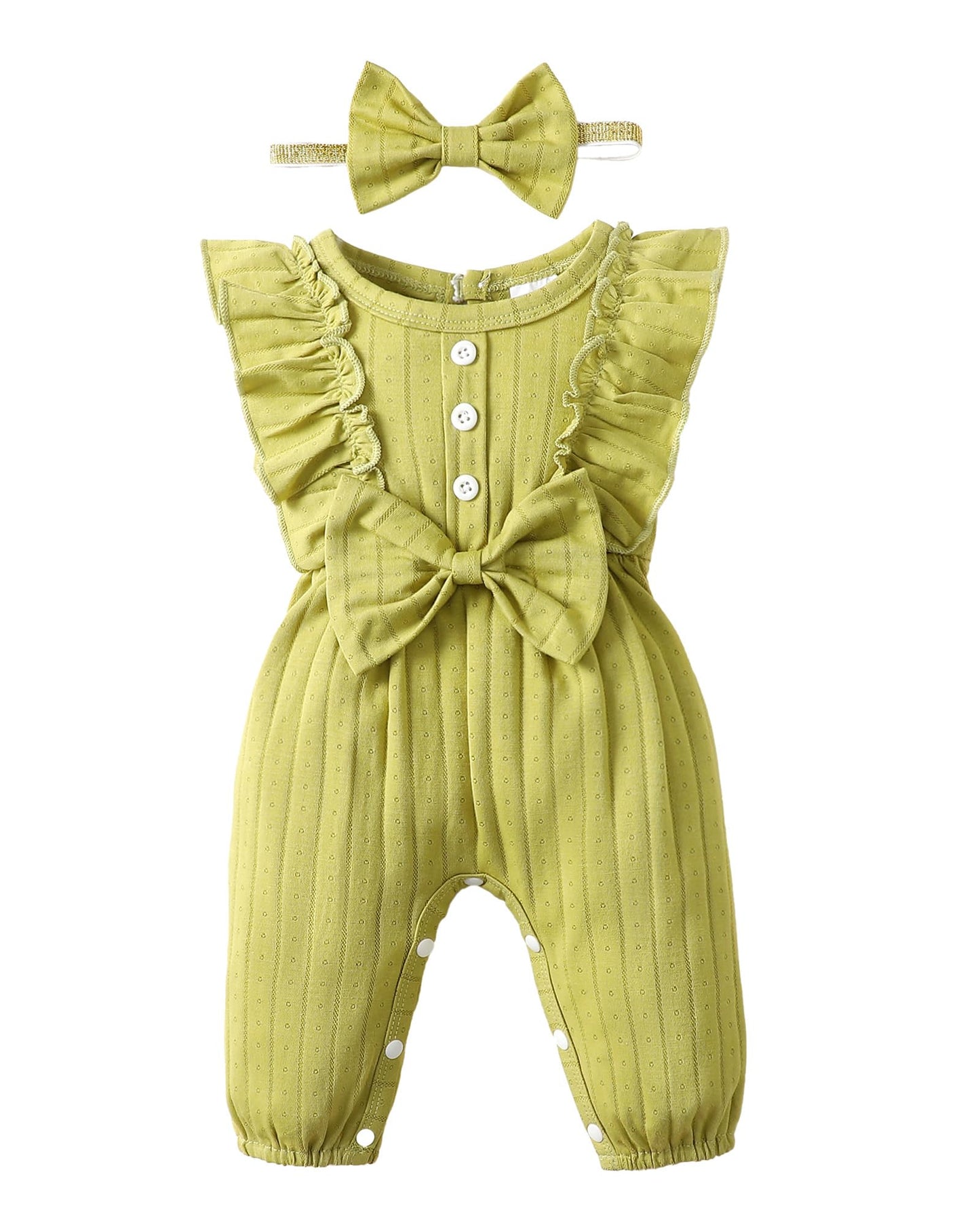 Mioglrie Newborn Baby Girl Clothes One Piece Jumpsuits Clothes Short Sleeve Rompers Summer Clothes for Baby