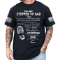 Personalized Fathers Day T-Shirt, Custom Grandpa Grandkids Name Shirt, Papa Shirts, Dad Gifts for Fathers Day and Christmas