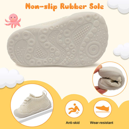 JIASUQI Baby Shoes for Toddler Boys Girls Sneakers Slip on Walking Shoes for Babies