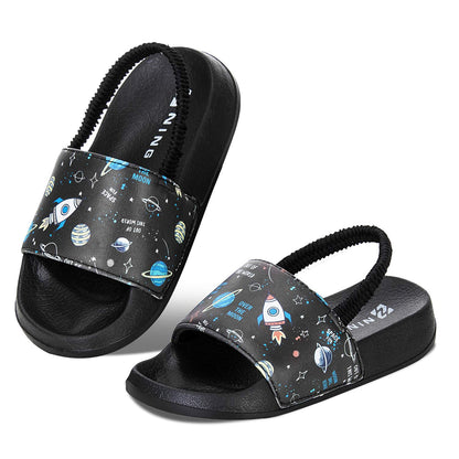 WateLves Toddler Boys Girls Slides Sandals for Swim Beach Kids Water Shoes Casual Slippers