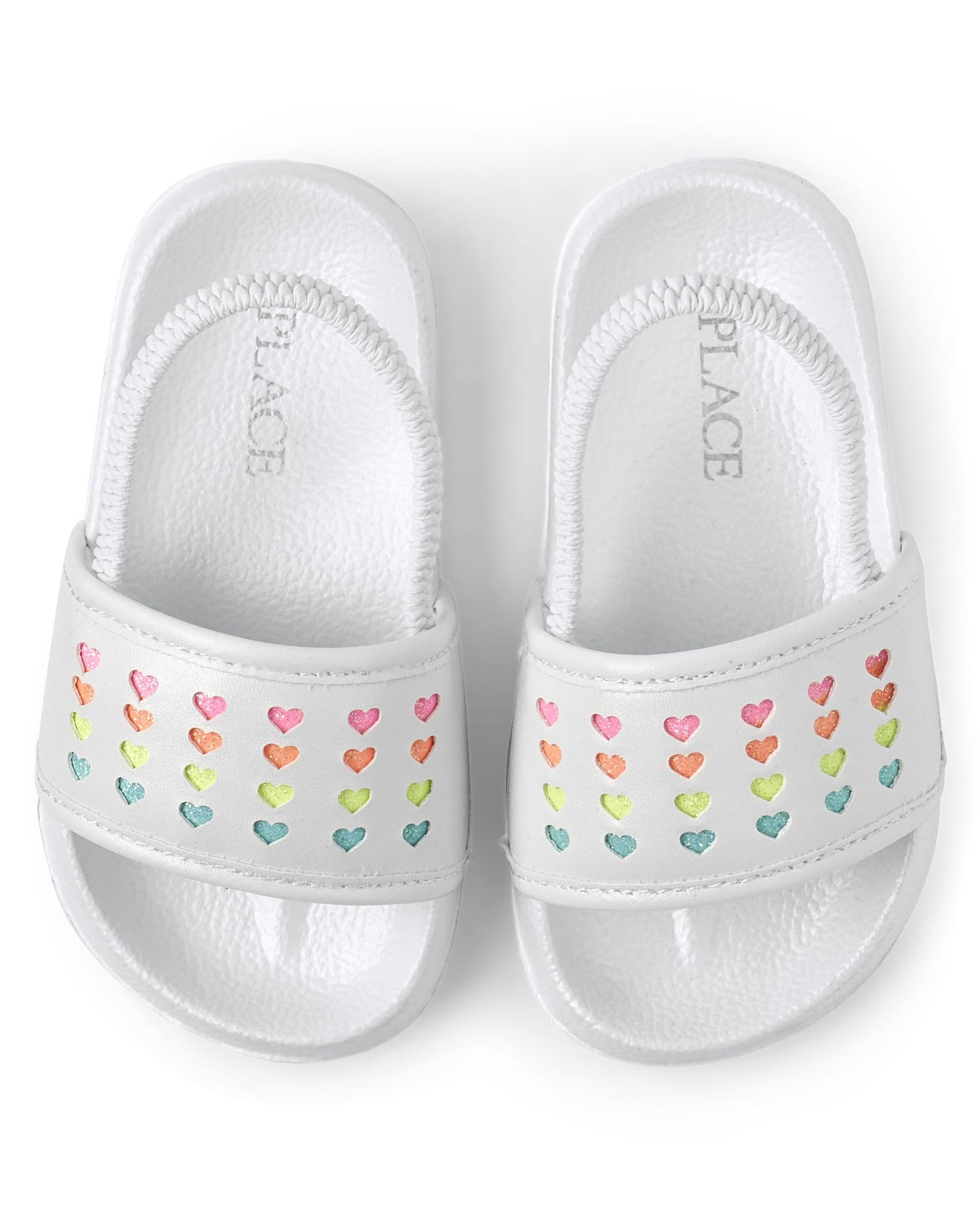 The Children's Place Girl's Baby Toddler Everyday Slide Sandals with Backstrap
