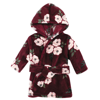 Hudson Baby Unisex Baby Plush Animal Face Bathrobe