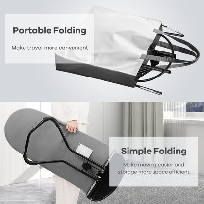 HKAI Baby Bouncer, Portable Baby Bouncer Seat for Babies 0-18 Months, 100% Cotton Fabrics, 3 Modes of use with Rocker and Stationary Options, Infant Rocker Chair with Hanging Toys-Organic Oat