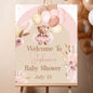 Personalized We Can Bearly Wait Baby Shower Welcome Sign, Welcome to Baby Shower Sign - Teddy Bear & Balloon Theme Décor #5