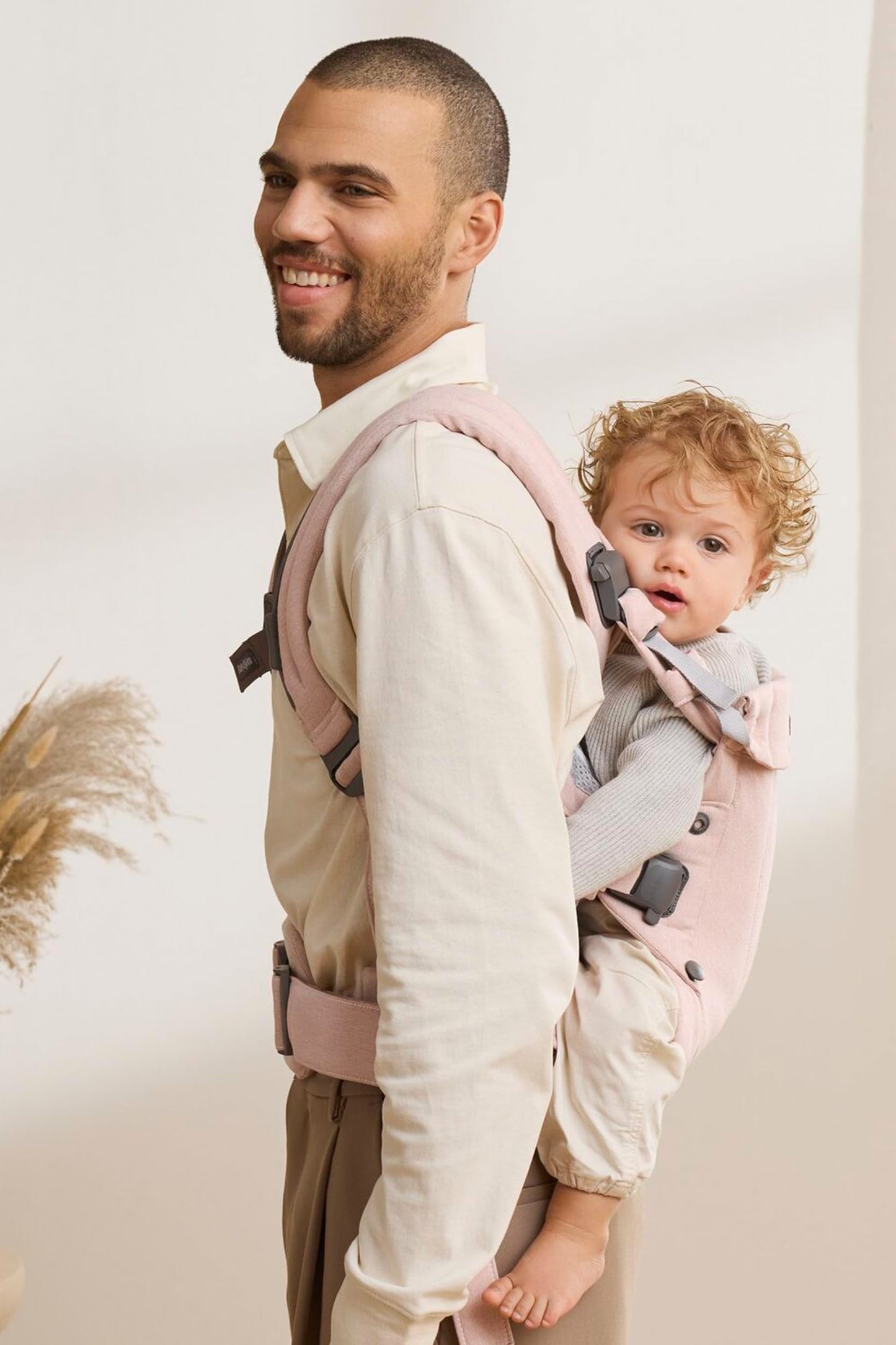 BabyBjörn Baby Carrier Harmony, Cream, 3D Mesh, 3-in-1 Ergonomic Baby Carrier; Newborn, Facing-in, Outward-Facing, and Back Carrying Positions Supported (7-40 lbs), Newborn to Toddler