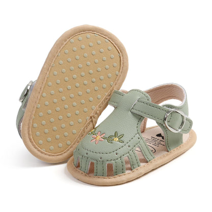 Baby Sandals Infant Boys Girls Summer Dress Flat Shoes Beach Sandals Newborn Crib Shoes First Walkers Prewalkers