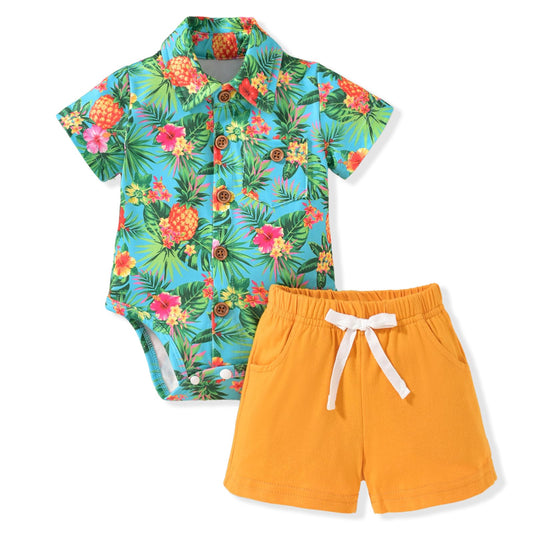 Baby Boy Hawaiian Outfit