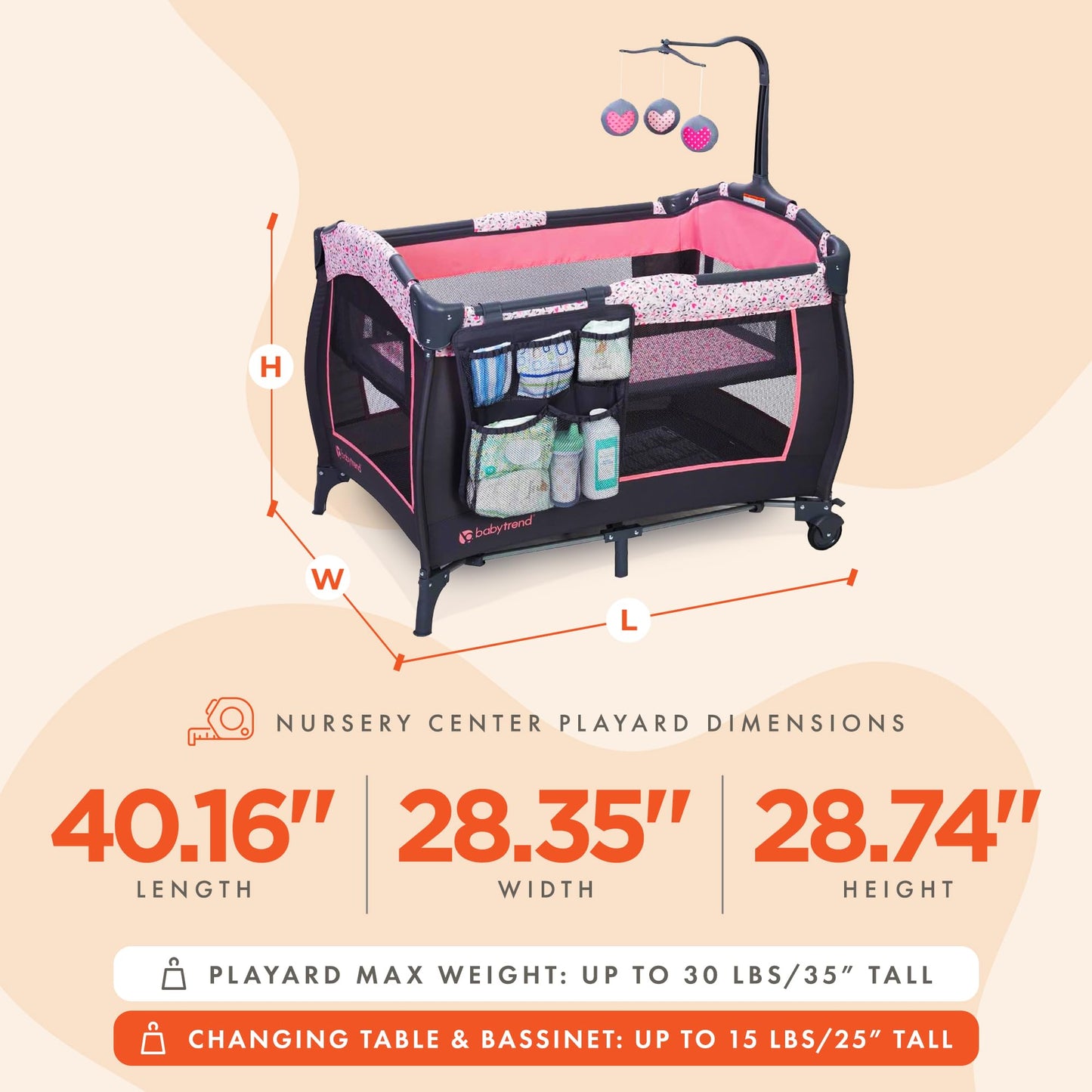 Baby Trend Nursery Center® Playard, Tanzania