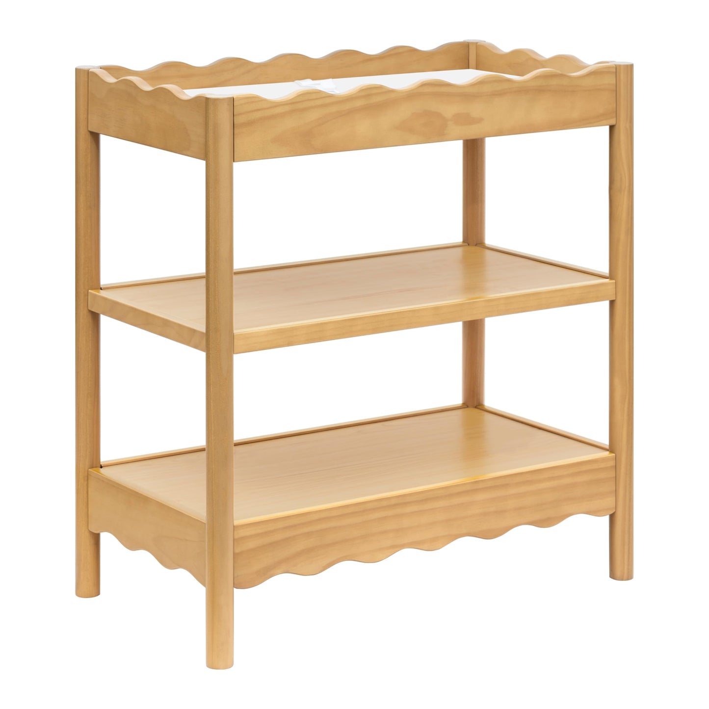 babyletto Swell Changing Table in Cove Blue, Greenguard Gold Certified