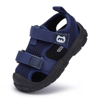 BMCiTYBM Baby Boy Girl Closed Toe Summer Sandals Lightweight Shoes Infant Non-Slip First Walking Sneakers 6 9 12 18 24 Months