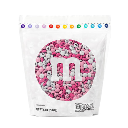 M&M'S World It's A Boy Milk Chocolate Candy 2lb Bag with White and Blue M&M'S for Baby Boy Showers Gender Reveal Parties and Baby Celebration Favors