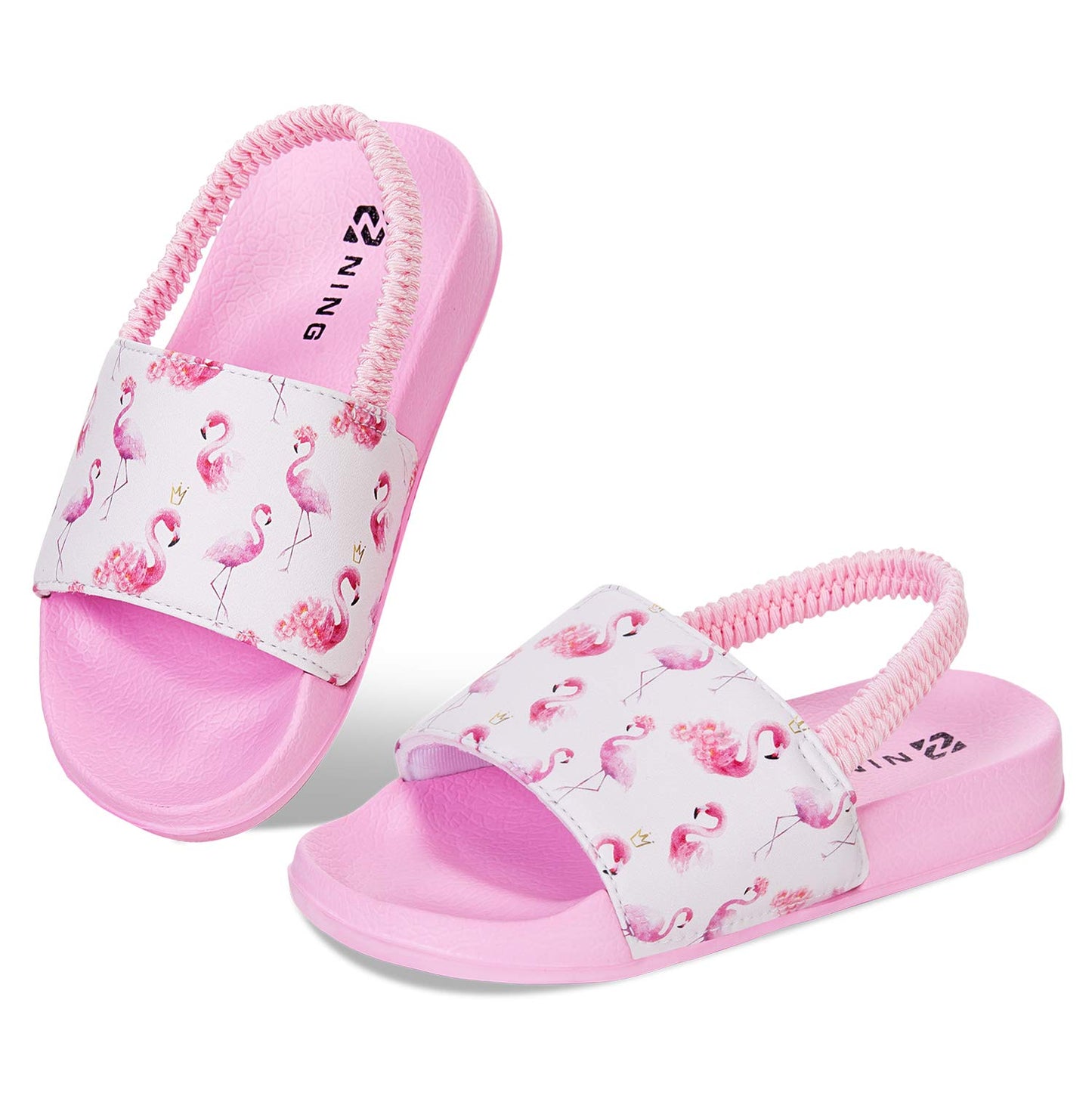 WateLves Toddler Boys Girls Slides Sandals for Swim Beach Kids Water Shoes Casual Slippers