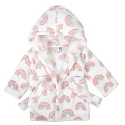 Baby and Infant Bath Robe with Hood and Baby Beach Cover Up for Boys and Girls 0-9 Months (Enchanted Evening)