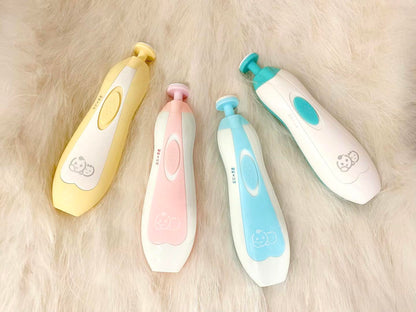 Baby Nail Trimmer 21 in 1, Usage Labeled Case & 13 Extra Replacement Tools, Royal Angels Baby Electric Nail File, Baby Nail Care, Nail Clipper Newborn Toddler Toes & Fingernails Nail Kit (Blue)