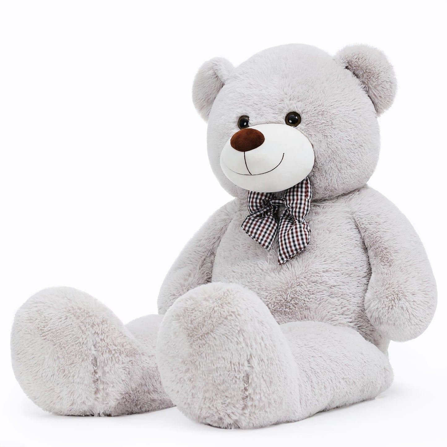 51 inch Big Teddy Bear Cute Giant Stuffed Animals Soft Plush Toy for Girlfriend Kids for Birthday Christmas Valentine's Day