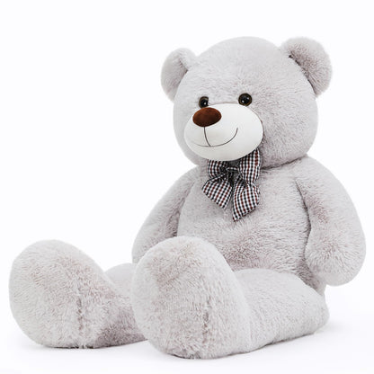 51 inch Big Teddy Bear Cute Giant Stuffed Animals Soft Plush Toy for Girlfriend Kids for Birthday Christmas Valentine's Day