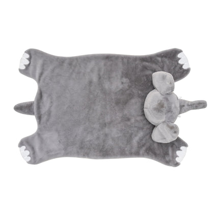 Plush PlushieRugs - Animal Rug for Kids Room, Fluffy Nursery and Fur Kids Rugs for Playroom - Big Large Stuffed Animals Irregular Shaped Rug that Works Great as Woodland Nursery Decor (Dinosaur)