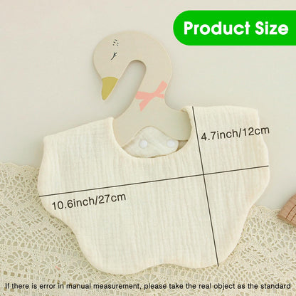Baby Bibs Muslin Drool Teething Drooling Bibs for Baby Girl Boy Muslin Cotton