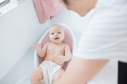 Angelcare Baby Bath Support (Pink) | Ideal for Babies Less than 6 Months Old