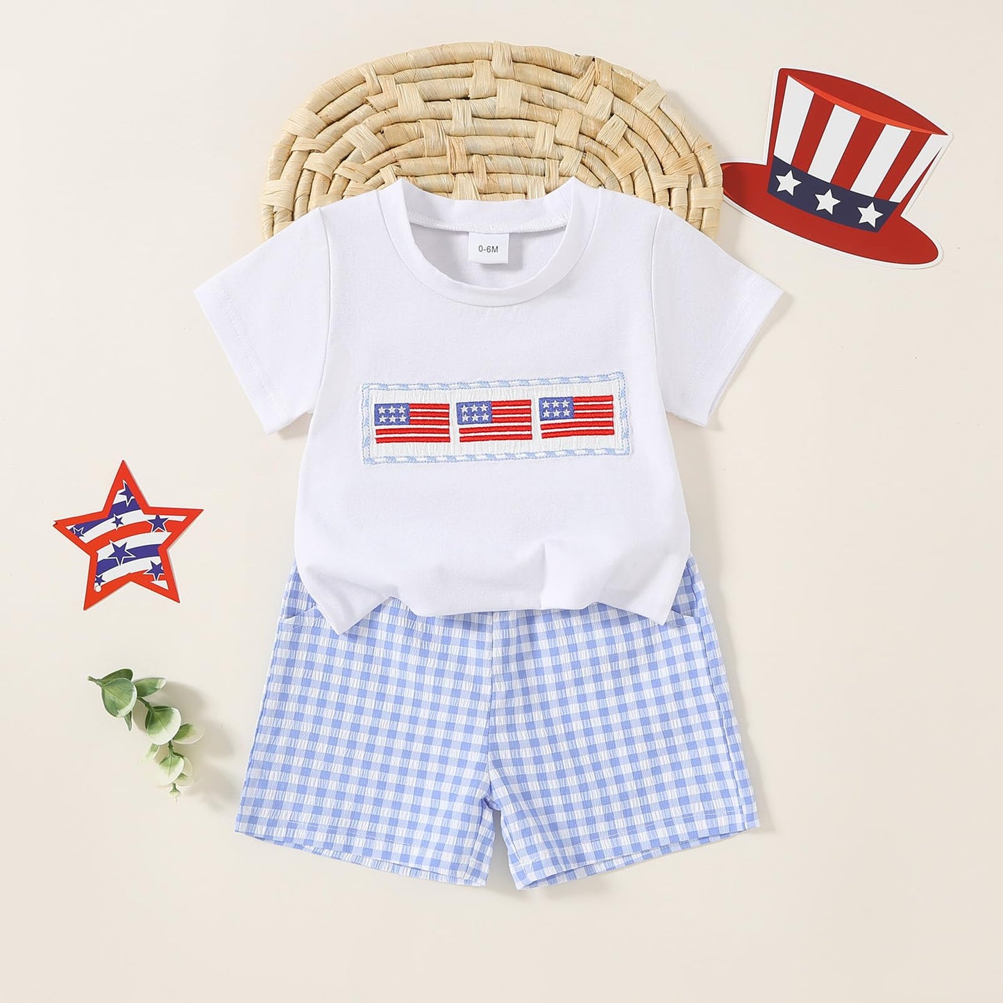Yvowming Toddler Baby Boy Clothes Kids Summer Truck Print T Shirt Short Set with Pockets 0-4T