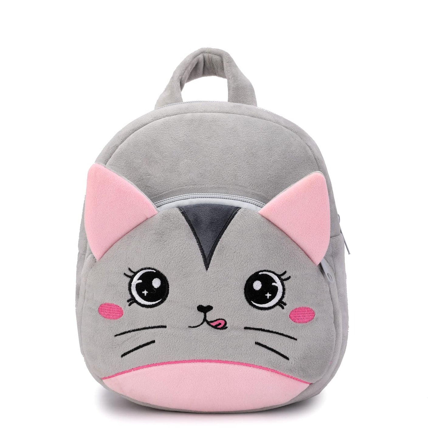 Toddler Backpack for Boys and Girls, Cute Soft Plush Animal Cartoon Mini Backpack Little For Kids 2-6 Years (Cows)