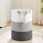 Laundry Basket,Woven Cotton Rope Laundry Hamper,60L for Decor Storage of Dirty Clothes,Toys and Blankets in Bathroom,Baby Room and Living Room