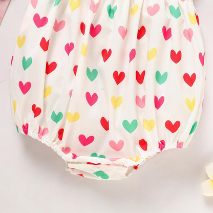 Baby Girl Summer Clothes Newborn Girl Outfits Cute Strap Baby Girl Romper Jumpsuit Infant Floral One Piece Bodysuit