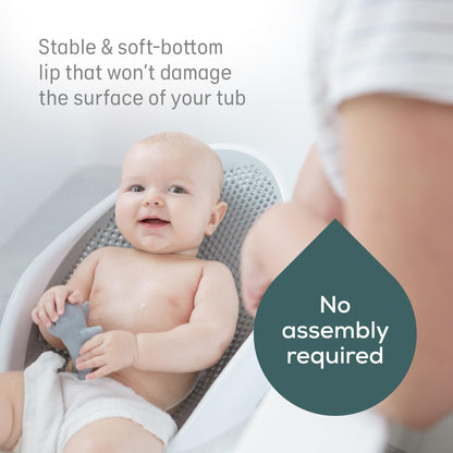 Angelcare Baby Bath Support (Pink) | Ideal for Babies Less than 6 Months Old