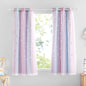 NICETOWN Nursery Curtains for Kids, Farmhouse Blackout Curtain Panels for Bedroom, Double Layer Star Hollow-Out Grommet Aesthetic Living Room Toddler Window Curtains, 2 Pcs, W52 x L84, Biscotti Beige