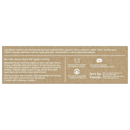 hello Fresh Watermelon Fluoride Free Kids Toothpaste, 4.2 Oz Tube