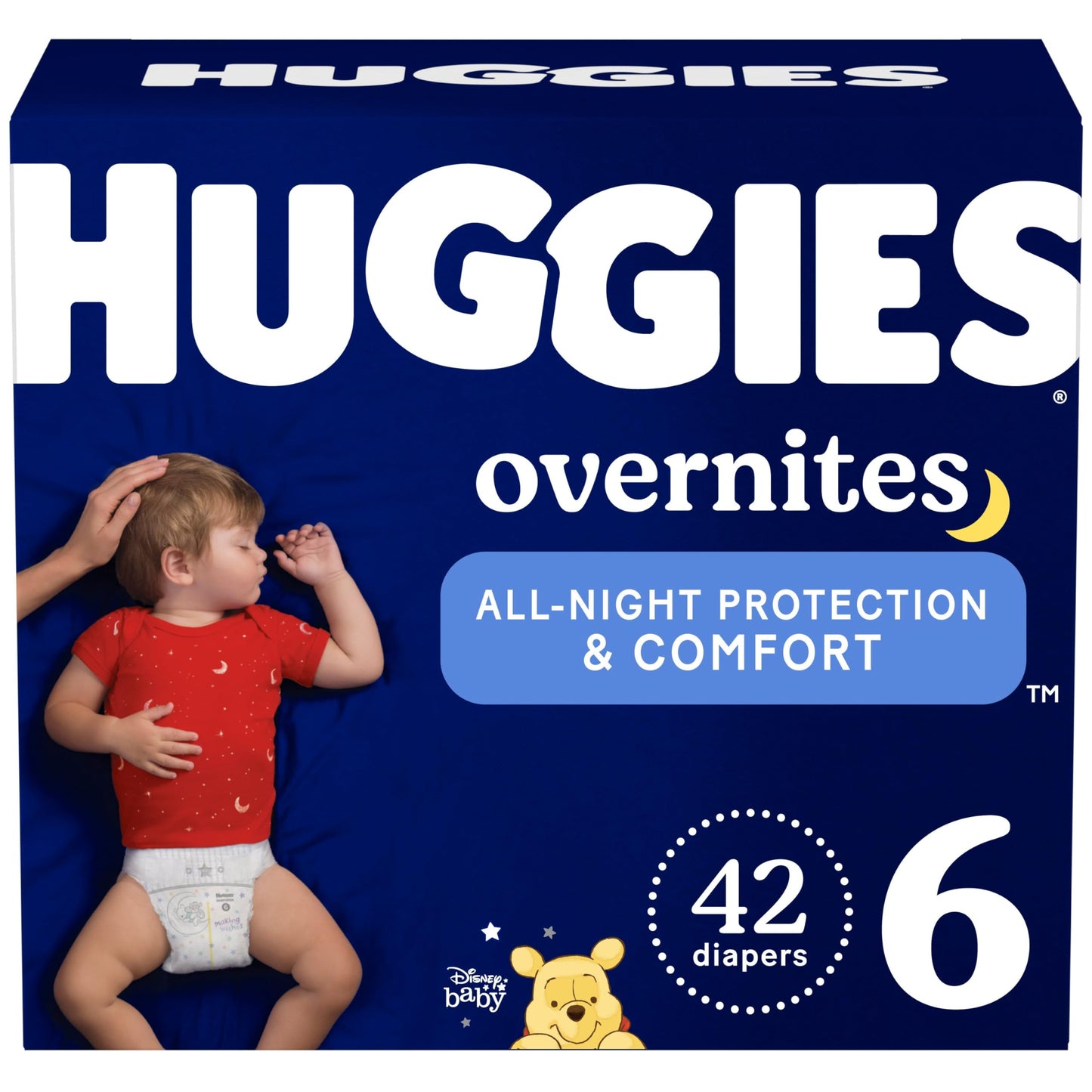 Huggies Size 5 Overnites Baby Diapers: Overnight Diapers, Size 5 (27+ lbs), 100 Ct (2 Packs of 50)