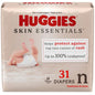 Huggies Size 2 Diapers, Skin Essentials Baby Diapers, Size 2 (12-18 lbs), 74 Count, Packaging May Vary