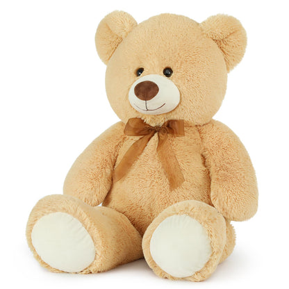 51 inch Big Teddy Bear Cute Giant Stuffed Animals Soft Plush Toy for Girlfriend Kids for Birthday Christmas Valentine's Day