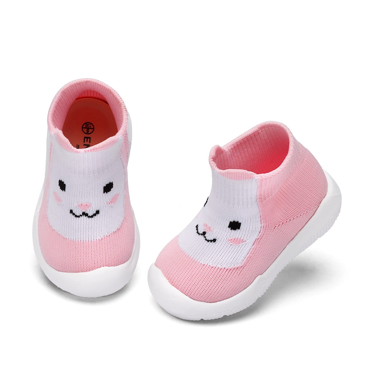 Engtoy Baby Shoes & Socks - Non-Slip Breathable Slippers with Soft Rubber Sole - Baby Boys & Girls Slip On Sneakers