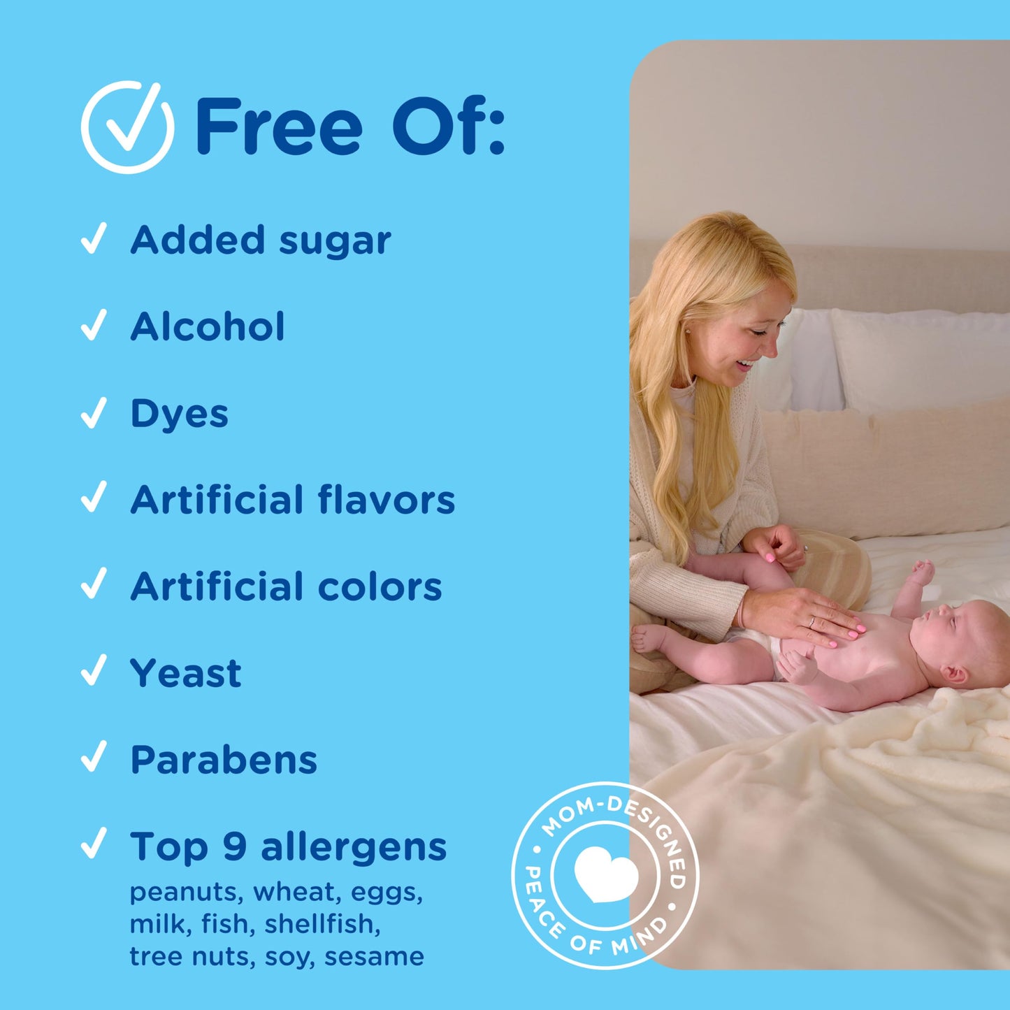 Mommy's Bliss Gripe Water Original, Infant Gas & Colic Relief, Gentle & Safe, 2 Weeks+, 4 Fl Oz (Pack of 1)