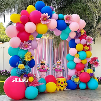 Dusty Blue Tan Balloon Garland Double Stuffed Slate Pastel Blue Brown Nude White Sand Latex Balloons Arch Kit for Neutral Baby Shower Birthday Bridal Wedding Bear Theme Party Decorations