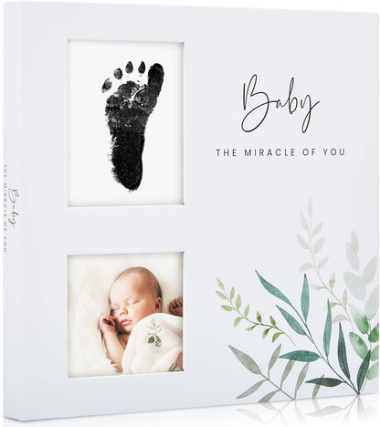 Keepsake Baby Memory Book for Boys and Girls – Timeless First 5 Year Baby Book With Photoslots – Cute Journal Scrapbook or Photo Album - Record a Milestone for Every Event from Birth to Age 5