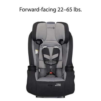 Safety 1st Convertible Car Seat, Convert from Rear to Forward Facing and Belt-Positioning Booster, High Street, From Birth to Age 10, TriMate