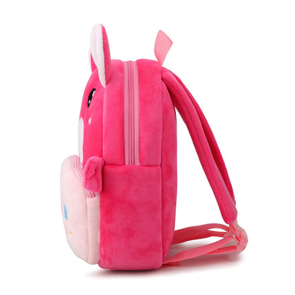 Toddler Backpack for Boys and Girls, Cute Soft Plush Animal Cartoon Mini Backpack Little For Kids 2-6 Years (Cows)