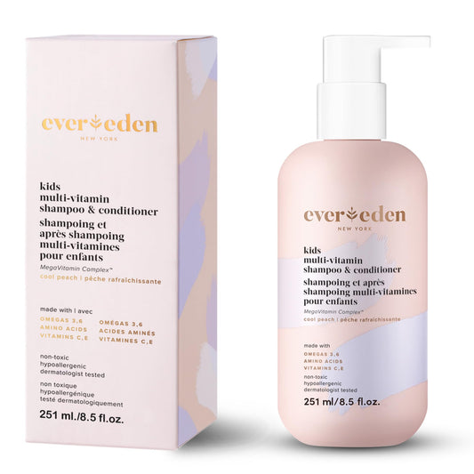 Evereden Baby Shampoo & Body Wash 2-in-1, 8.5 fl oz | Gentle, Non-Toxic, Fragrance-Free, Hydrating Formula for Sensitive Skin