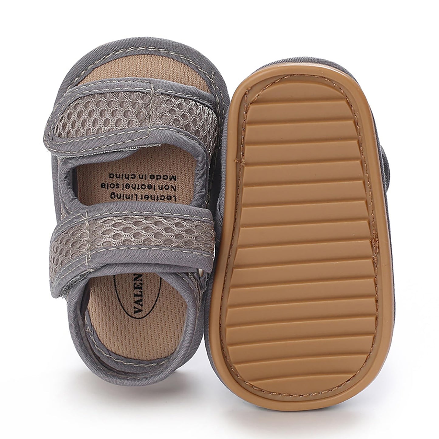 SOFMUO Baby Girls Boys Sparkly Bowknot Sandals Premium Soft Anti-Slip Rubber Sole Infant Summer Outdoor Shoes Toddler First Walkers