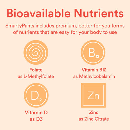SmartyPants Kids Multivitamin Gummies: Omega 3 Fish Oil (EPA/DHA), Vitamin D3, C, Vitamin B12, B6, A, K & Zinc for Immune Support, Biotin, Gluten Free, Three Fruit Flavors, 120 Count (30 Day Supply)